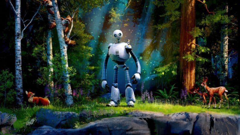 The Wild Robot Poster Wallpaper