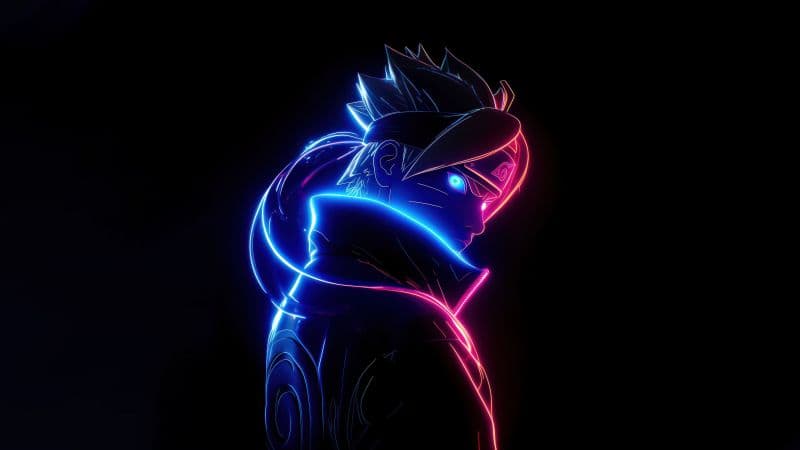 Boruto Neon art Wallpaper
