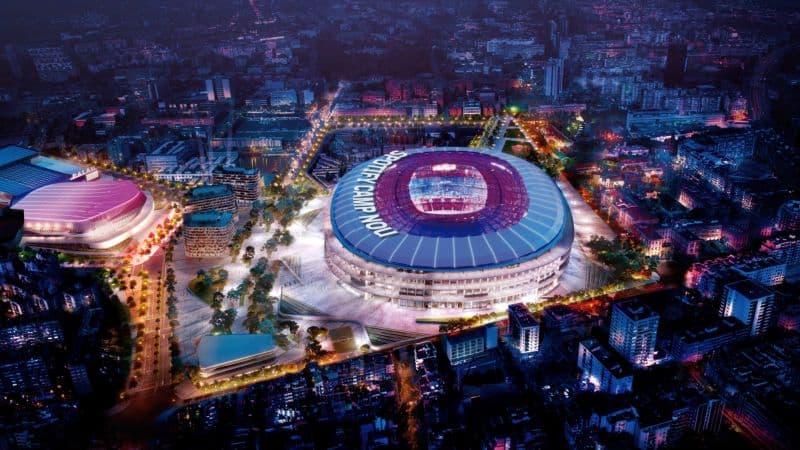 Spotify Camp Nou Barcelona Wallpaper