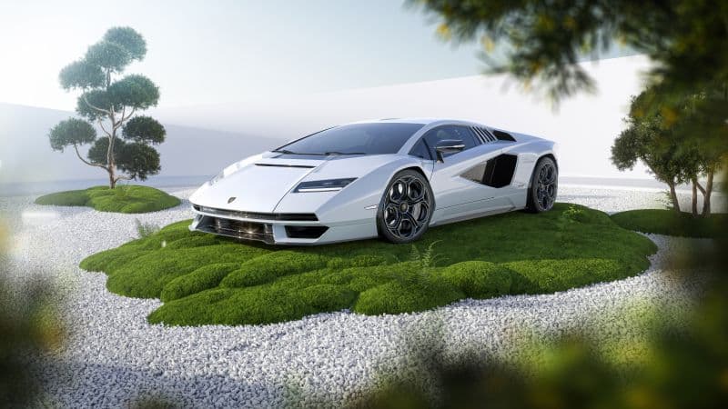 Lamborghini Countach LPI 800-4 CGI Wallpaper