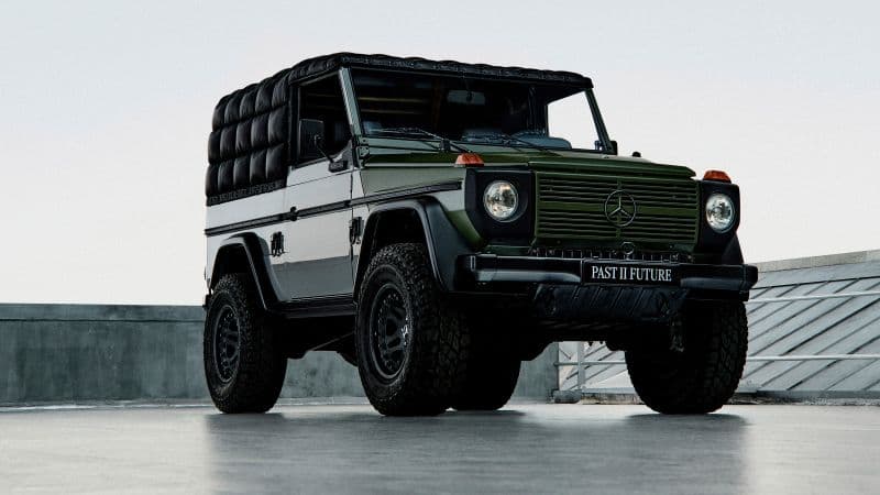 Mercedes-Benz G-Class Past II Future 5K Wallpaper