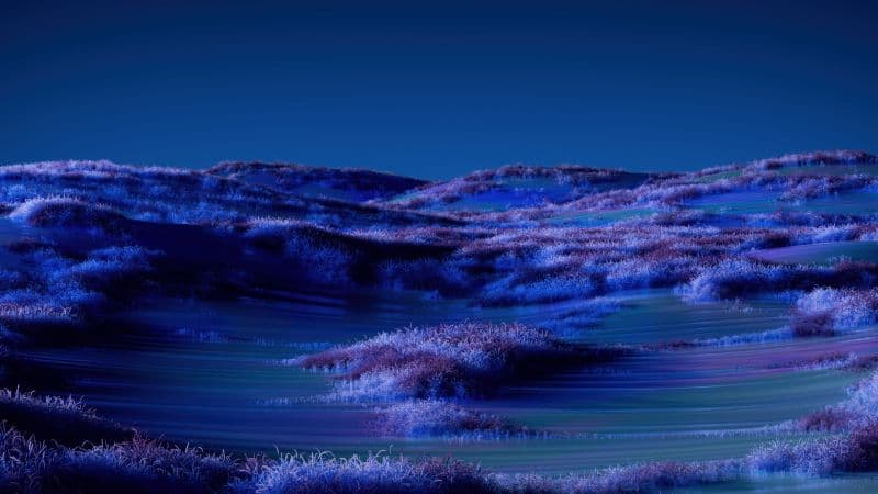 Landscape Purple aesthetic Wallpaper