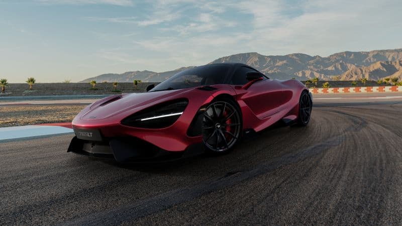 McLaren 765LT Race track Wallpaper