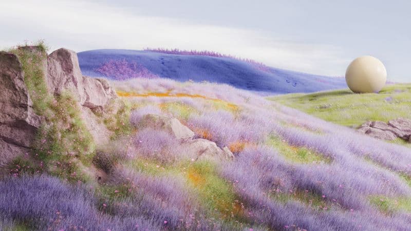 Ethereal Landscape Wallpaper