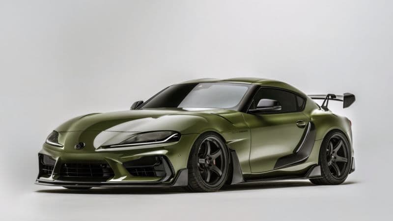 ADRO Toyota GR Supra MK5 5K Wallpaper