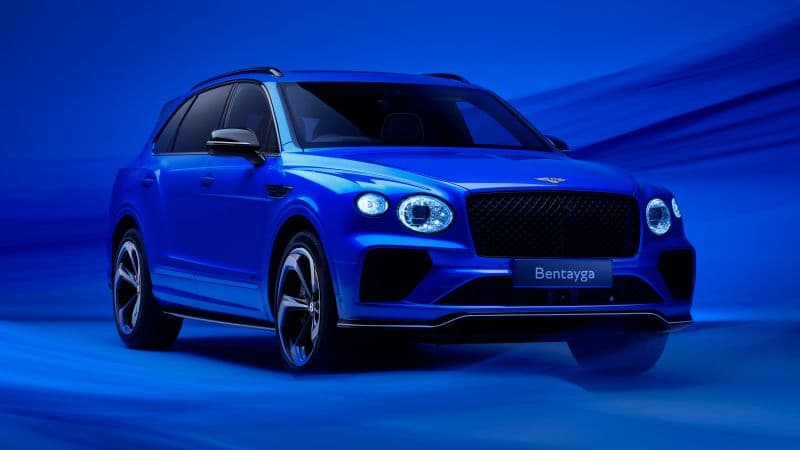 Bentley Bentayga S Nila Blue by Mulliner Wallpaper