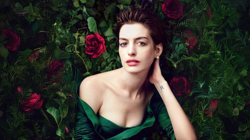 Anne Hathaway 5K Wallpaper