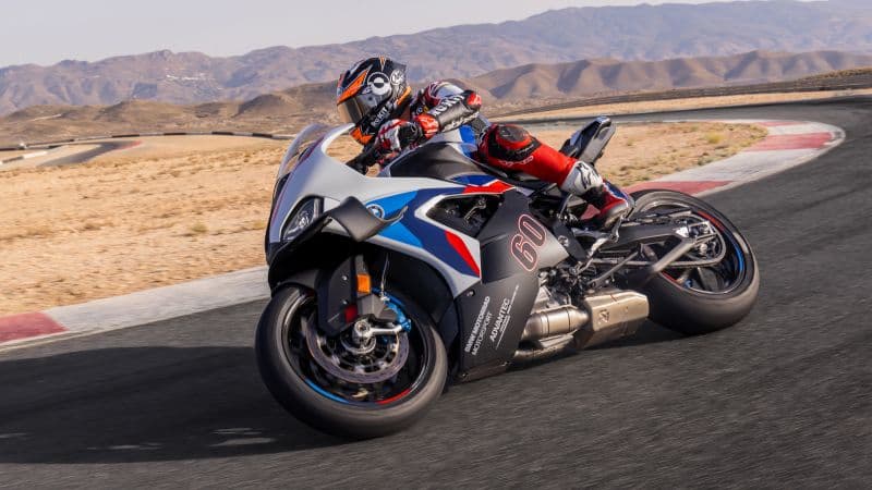 BMW M 1000 RR Race track Wallpaper