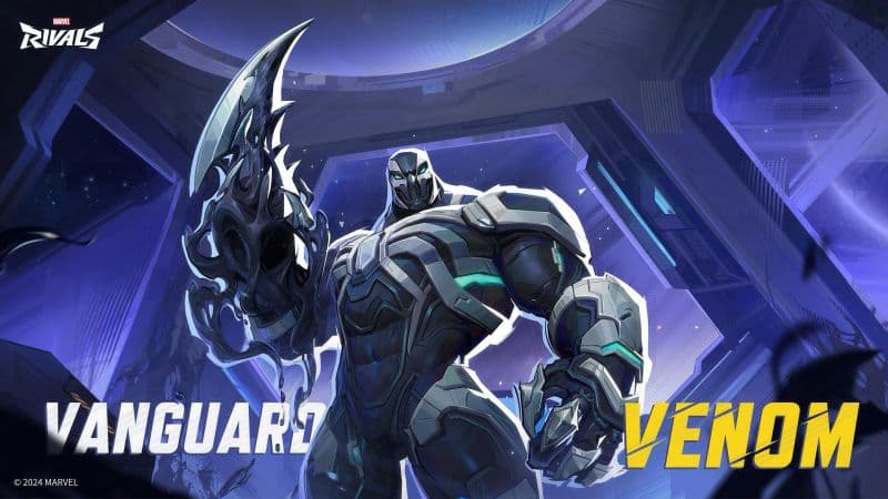 Vanguard Venom Marvel Rivals Wallpaper