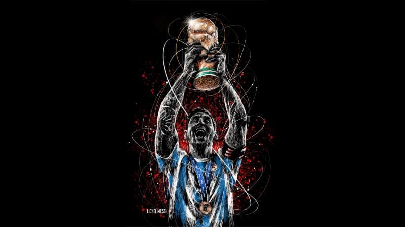 Lionel Messi World Cup 2022 Wallpaper