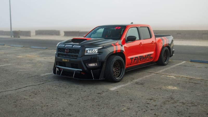 Nissan Frontier TARMAC Pickup truck Wallpaper
