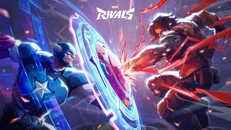 Captain America vs Winter Soldier Marvel Rivals Wallpaper