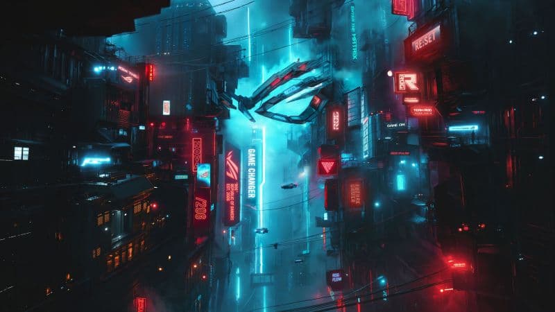 ASUS ROG Metropolis Wallpaper