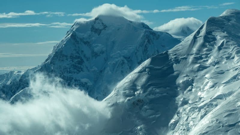 Snowcapped mountains Scenery Wallpaper