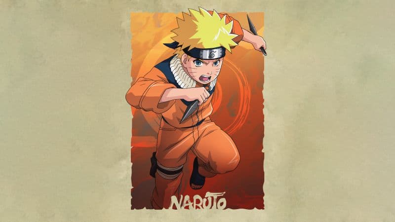 Naruto Uzumaki Poster Wallpaper