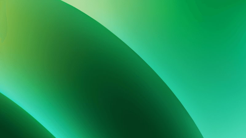 Green Gradient background Wallpaper