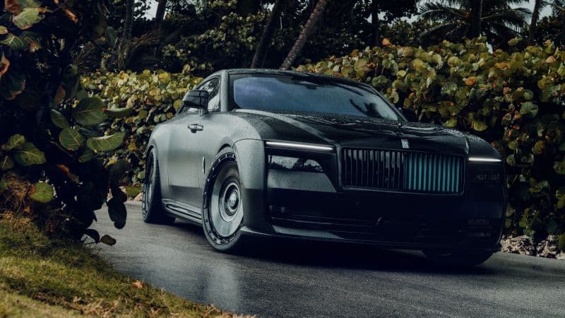 Rolls-Royce Spectre Black cars Wallpaper