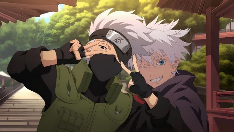 Kakashi Hatake Satoru Gojo Wallpaper
