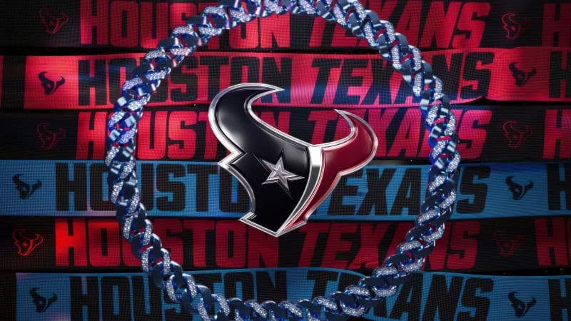 Houston Texans 3D logo Wallpaper
