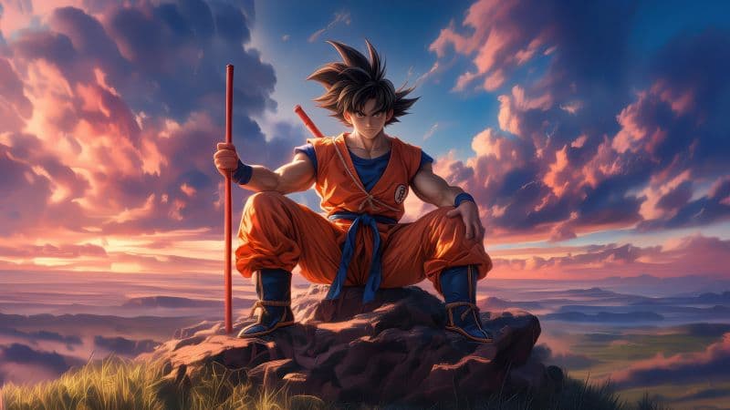 Goku Power Pole Wallpaper