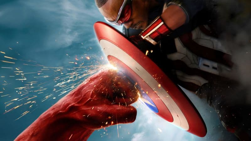 Red Hulk vs Captain America Wallpaper