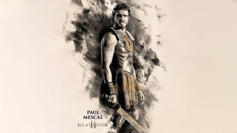 Paul Mescal Lucius Wallpaper