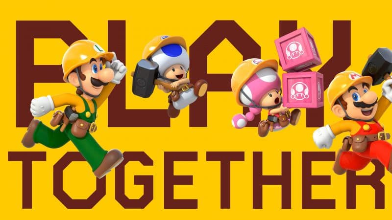 Super Mario Maker 2 Online games Wallpaper