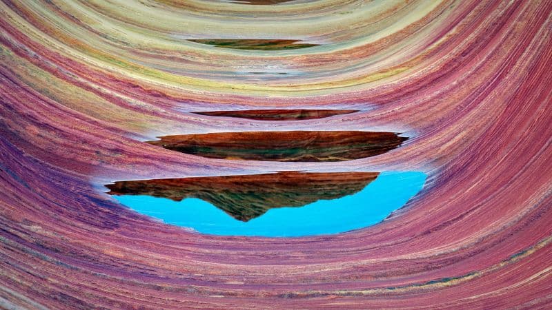 The Wave Sandstone plateau Wallpaper