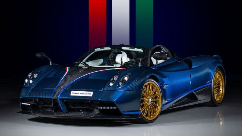 Pagani Huayra Roadster Dark aesthetic Wallpaper