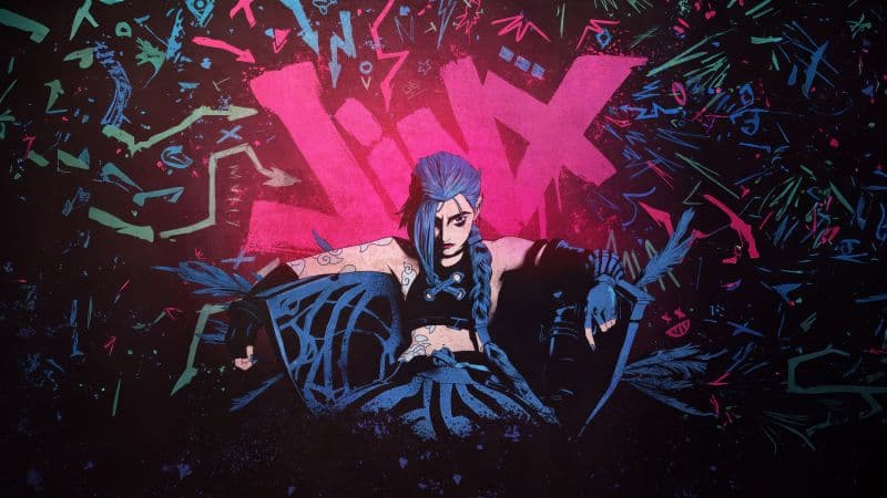 Jinx Graffiti Wallpaper