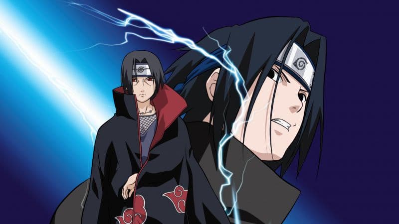 Sasuke & Itachi Brothers Wallpaper