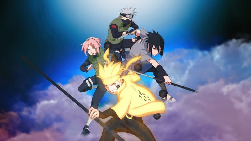 Naruto Team 7 Poster Wallpaper