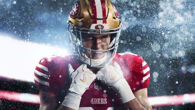 Madden NFL 25 Christian McCaffrey Wallpaper
