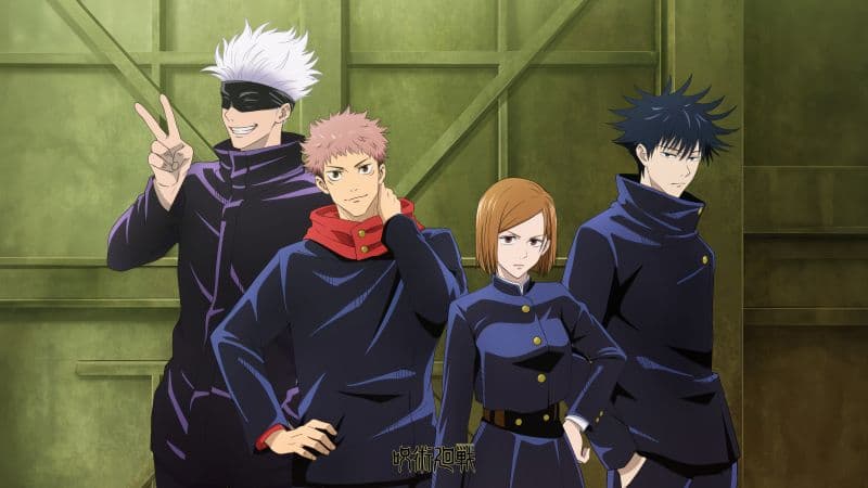 Jujutsu Kaisen Poster Wallpaper