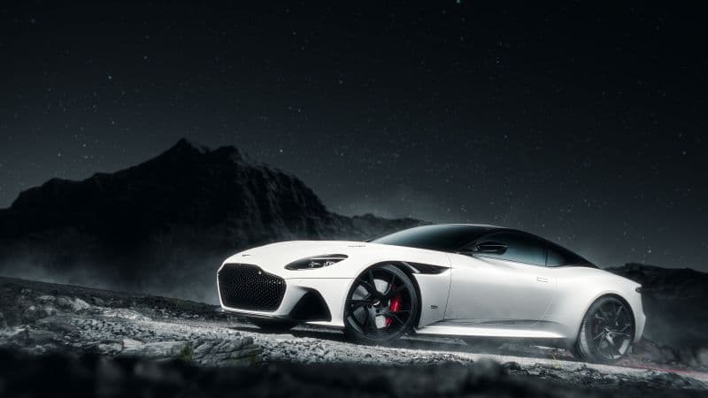 Aston Martin DBS Superleggera Dark aesthetic Wallpaper