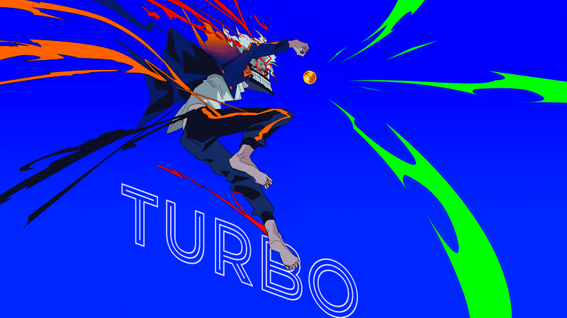 Turbo Granny Blue aesthetic Wallpaper