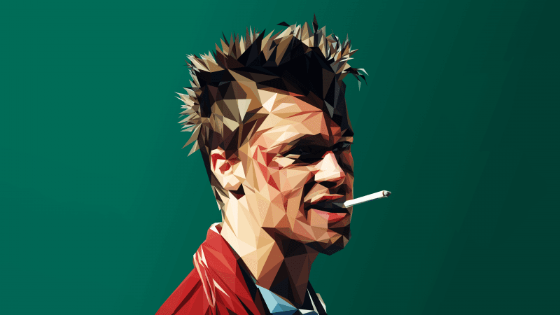 Brad Pitt Tyler Durden Wallpaper