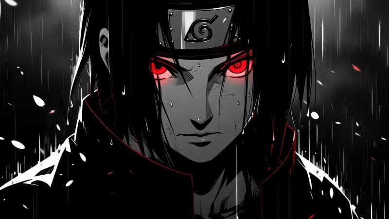 Itachi Uchiha Dark aesthetic Wallpaper