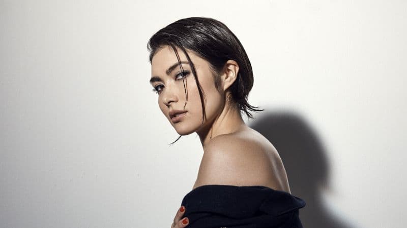 Daniella Pineda American actress Wallpaper
