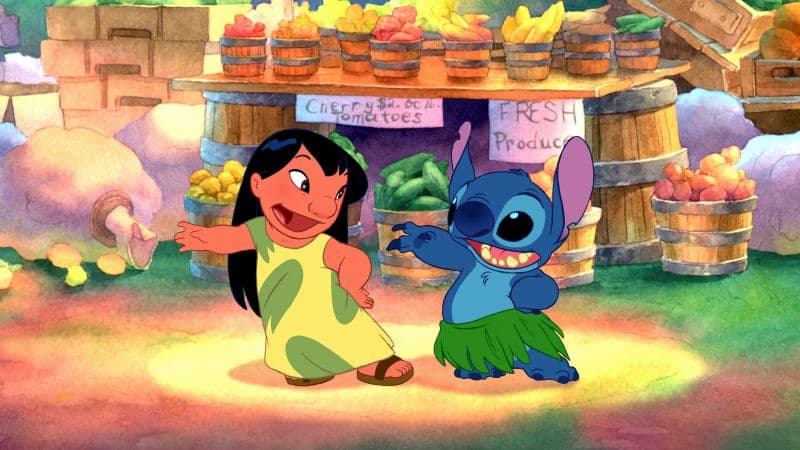 Lilo & Stitch Dance Wallpaper