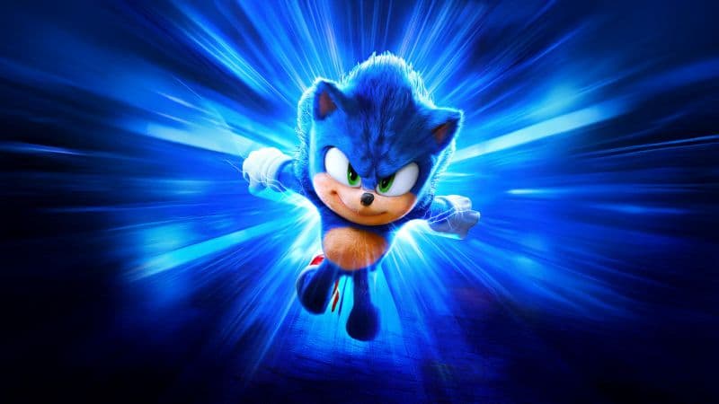 Sonic the Hedgehog 3 Blue aesthetic Wallpaper