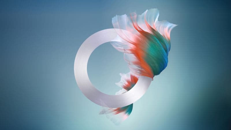 Bluish Cyan Pastel background Wallpaper