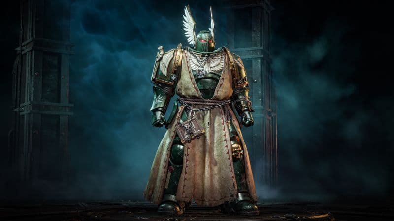 Space Marine 2 Dark Angel Bulwark Wallpaper