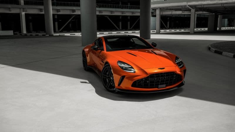 Aston Martin Vantage V8 Twin Turbo Sportscar Wallpaper