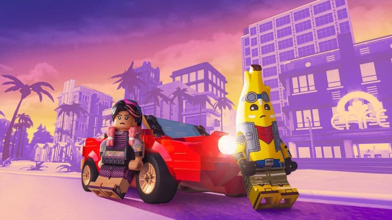 LEGO Fortnite GTA 6 Wallpaper
