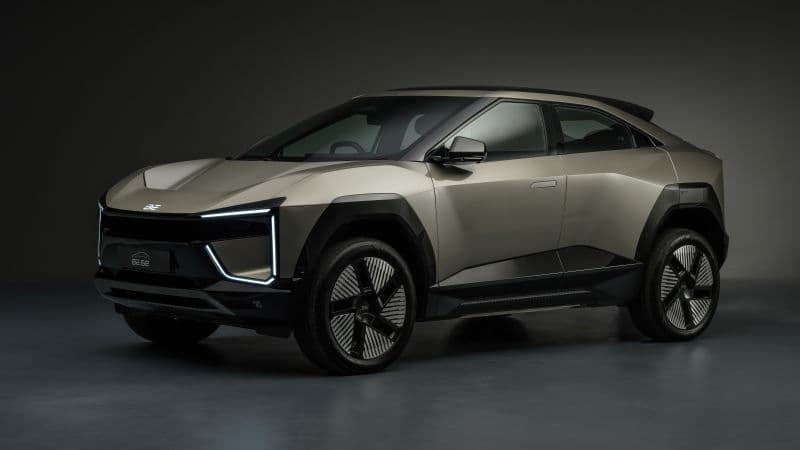 Mahindra BE 6 Electric SUV Wallpaper