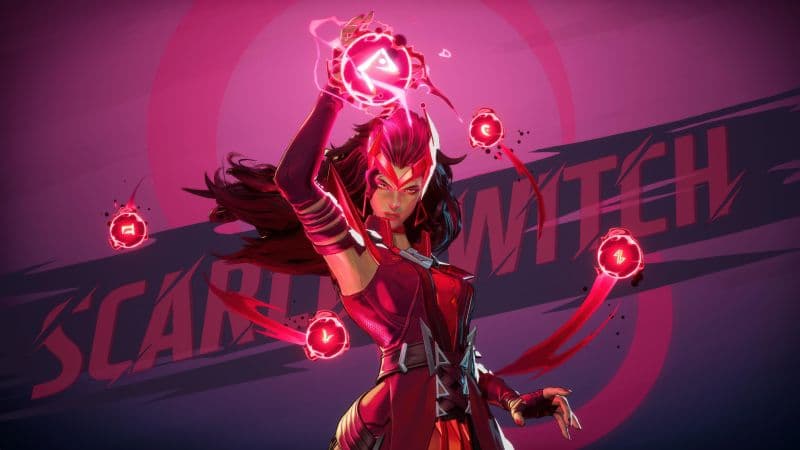 Scarlet Witch Marvel Rivals Wallpaper
