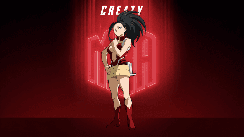 Momo Yaoyorozu My Hero Academia Wallpaper