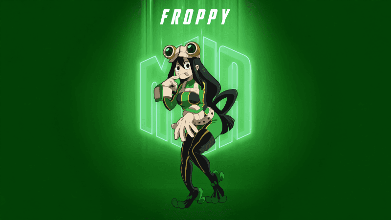 Tsuyu Asui (Froppy) My Hero Academia Wallpaper
