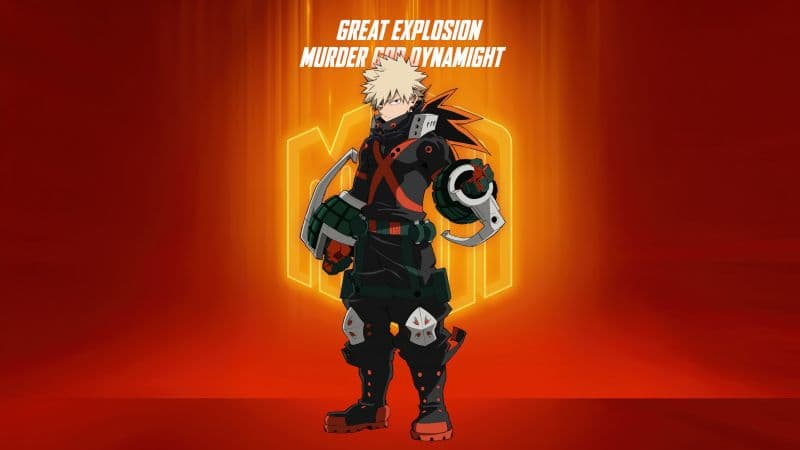 My Hero Academia Katsuki Bakugo Wallpaper